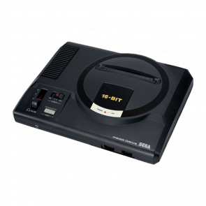 Консоль Sega Mega Drive 1 16xx-xx Europe Black Без Геймпада Б/У