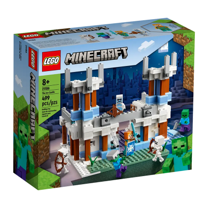 Набор Lego Ледяной Замок Minecraft 21186 Новый - Retromagaz