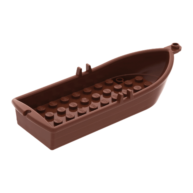 Для Судна Lego Основа Boat 14 x 5 x 2 2551 21301 4218751 4522012 6058253 6115714 Reddish Brown Б/У - Retromagaz