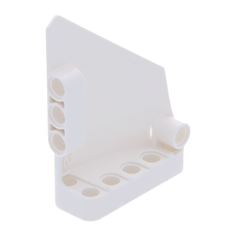Technic 2шт Lego Панель Скошенная #13 Large Short Smooth Side A 64394 6030433 White Б/У - Retromagaz