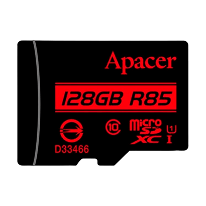 Карта Пам'яті Apacer microSDXC R85MB/s 128GB Black Б/У Відмінний - Retromagaz