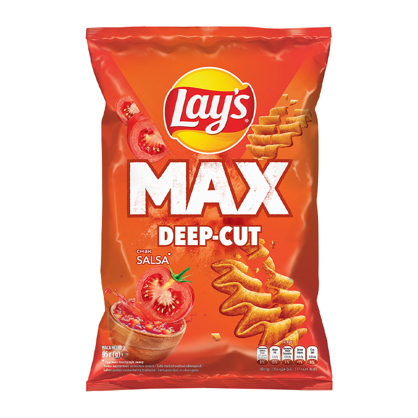 Чипсы Lay's MAX Сальса 95g - Retromagaz
