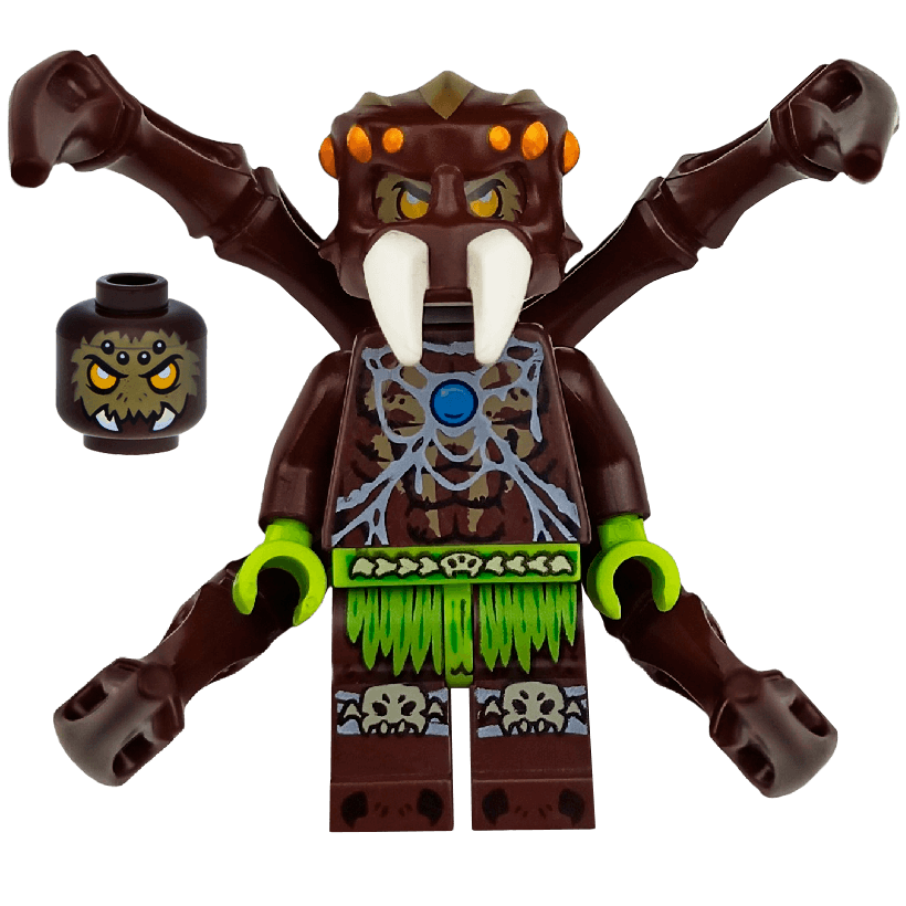 Фигурка Lego Spider Tribe Sparacon Legends of Chima loc061 70131 Б/У - Retromagaz