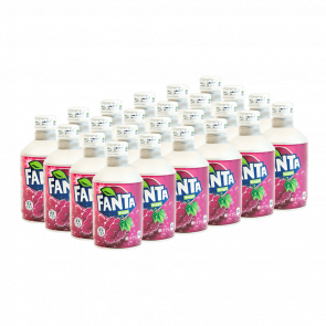 Набор Напиток 24шт Fanta Grape (Japan) 300ml - Retromagaz