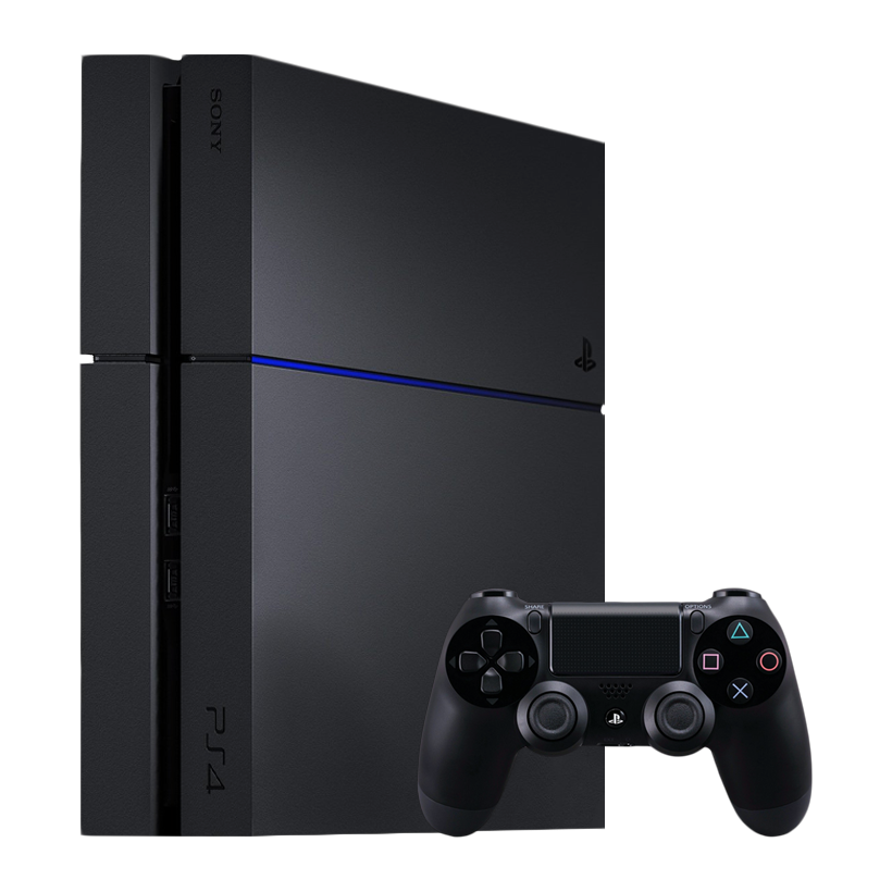 Набір Консоль Sony PlayStation 4 CUH-12хх 1TB Black Б/У  + Геймпад Бездротовий DualShock 4 Version 1 - Retromagaz