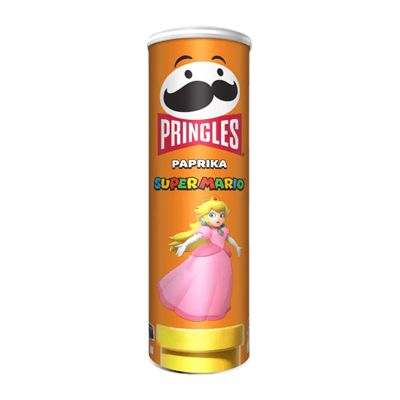 Чипсы Pringles Super Mario Paprika 165g - Retromagaz