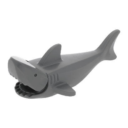 Фигурка Lego Animals Земля Shark with Gills 14518c01 Dark Bluish Grey Б/У Хороший - Retromagaz