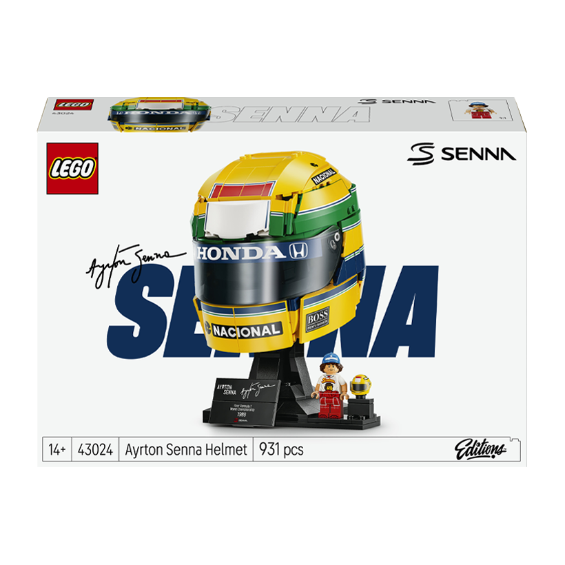 Конструктор Lego Шолом Айртона Сенни Editions Sports 43024 Новый - Retromagaz