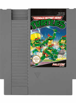 Гра Nintendo NES Teenage Mutant Ninja Turtles Europe Англійська Версія Тільки Картридж Б/У
