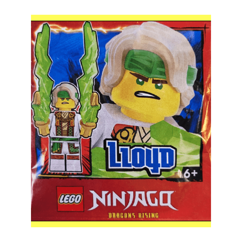 Конструктор Lego Фігурка Lloyd #3 Paper Bag Ninjago 892501 njo0853 Новий - Retromagaz