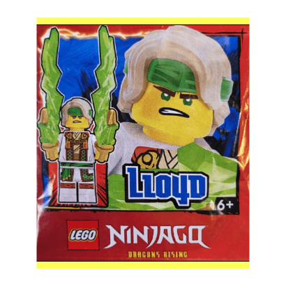 Конструктор Lego Фігурка Lloyd Paper Bag #3 Ninjago 892501 njo853 Новый - Retromagaz