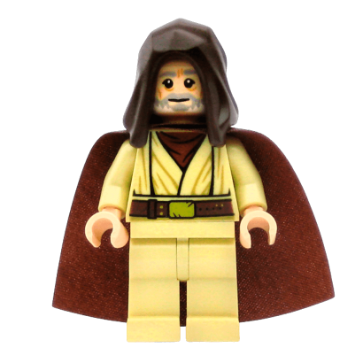 Фигурка Lego Obi-Wan Kenobi Young Old Star Wars Джедай sw1046 1 Б/У - Retromagaz