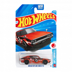 Машинка Базовая Hot Wheels Nissan Skyline 2000 GT-R HW J-Imports 1:64 JJJ50 Orange - Retromagaz