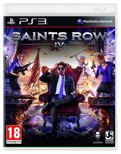 Игра Sony PlayStation 3 Saints Row 4 Английская Версия Б/У Хороший - Retromagaz