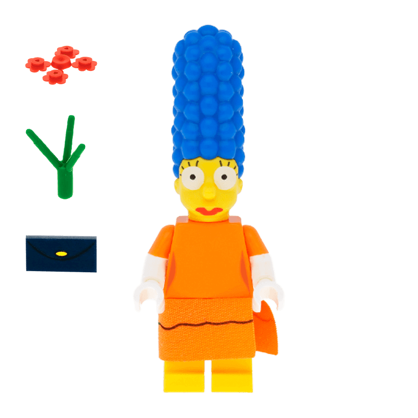 Фигурка Lego Cartoons The Simpsons colsim2-2 Новый Marge Date Night - Retromagaz