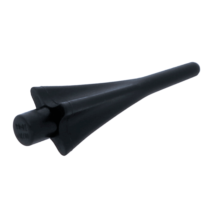 Зброя 10шт Lego Спис Tip with Fins 24482 6135009 6269965 Black Б/У - Retromagaz