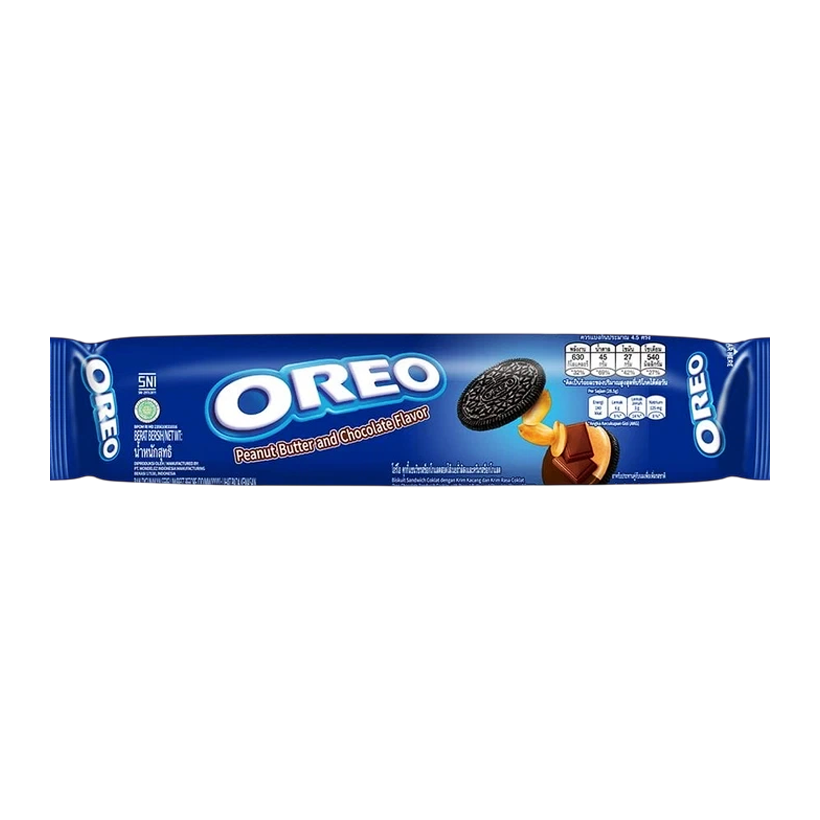 Печиво Oreo Peanut Butter and Chocolate 119g - Retromagaz