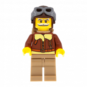 Фигурка Lego Collectible Minifigures Series 3 Pilot col036 1 Б/У Отличное