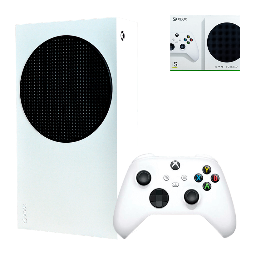 Набор Консоль Microsoft Xbox Series S 512GB White Б/У  + Коробка - Retromagaz