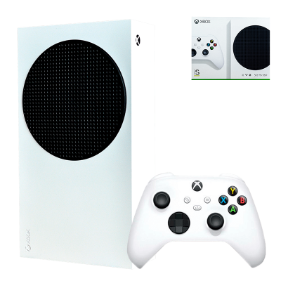 Набор Консоль Microsoft Xbox Series S 512GB White Б/У  + Коробка - Retromagaz