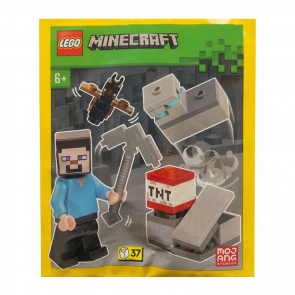 Конструктор Lego Steve in the Diamond Mine Minecraft 662411 Новый - Retromagaz