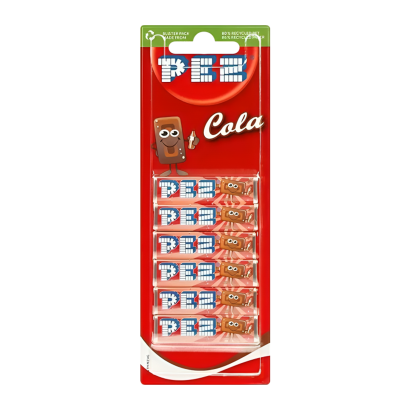 Цукерки Жувальні PEZ Cola 6 Pieces 51g 9044400912595 - Retromagaz