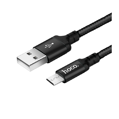 Кабель Hoco USB 2.0 - micro-USB Black 1m Новое - Retromagaz