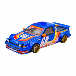 Машинка Premium Kaido House x MiNI GT Toyota AE86 Sprinter Trueno Kaido Racing V1 1:64 KHMG196 Blue - Retromagaz