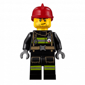 Фигурка Lego 973pb1302 Reflective Stripes with Utility Belt City Fire cty0343 Б/У - Retromagaz