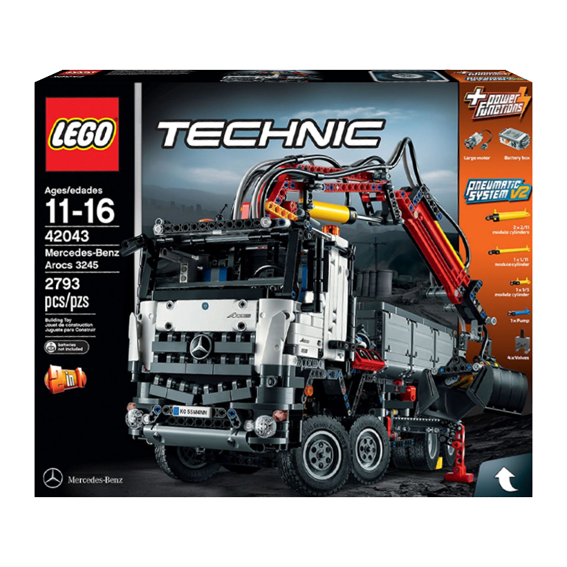 Конструктор Lego Mercedes-Benz Arocs 3245 Technic 42043 - Retromagaz