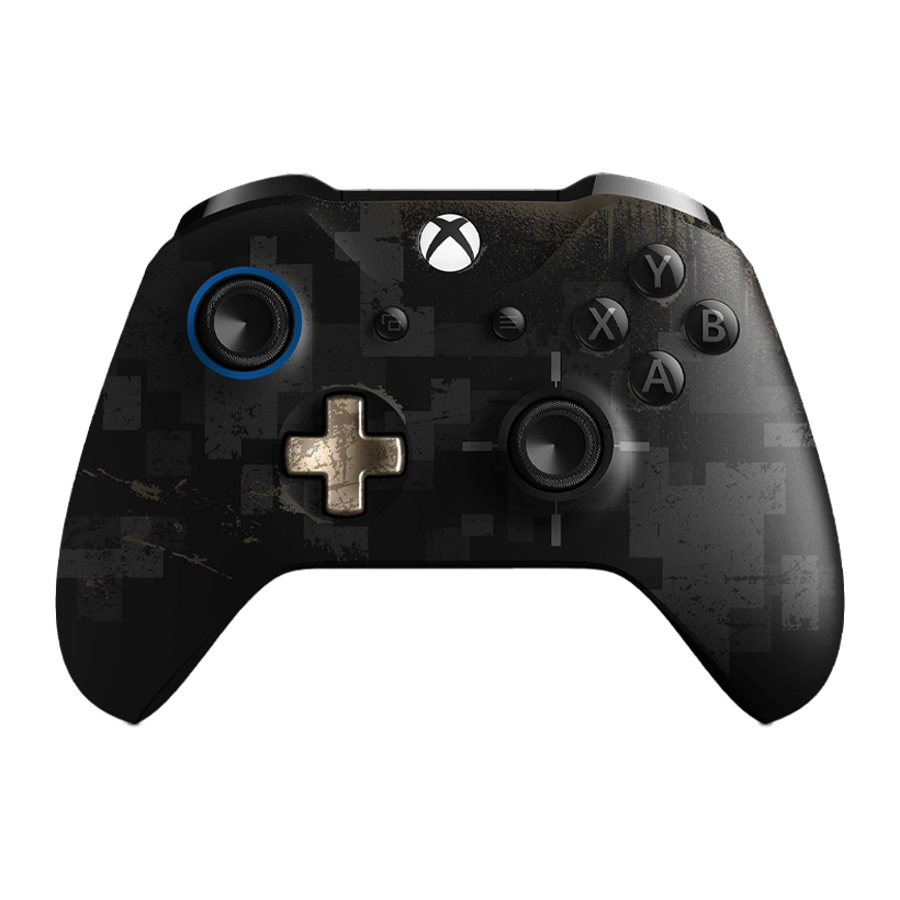 Геймпад Бездротовий Microsoft Xbox One Playerunknown's Battlegrounds Limited Edition Version 2 Black Grey Б/У - Retromagaz