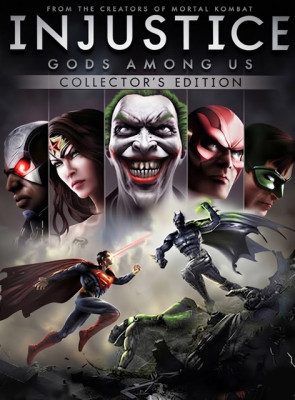 Игра Microsoft Xbox 360 Injustice Gods Among Us Collector's Edition Русские Субтитры Новый - Retromagaz