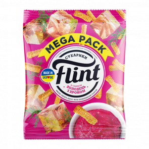 Сухарики Flint зі Смаком Холодця з Хріном 110g