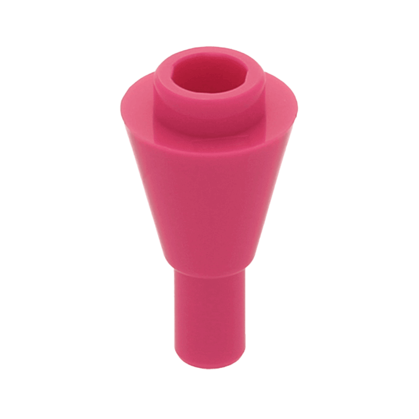 Еда 4шт Lego Ice Cream Cone 11610 6114683 Dark Pink Б/У - Retromagaz