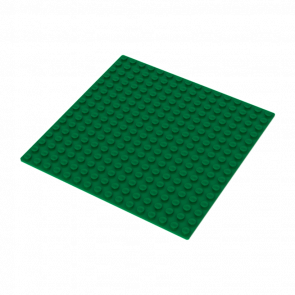 Пластина Lego Базовая 16 x 16 3867 6098 4217115 609828 Green 1шт Б/У Хороший - Retromagaz