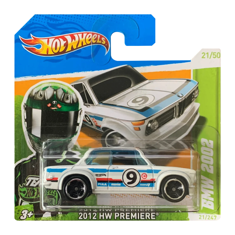 Машинка Базова Hot Wheels BMW 2002 BMW 1:64 V5601 White - Retromagaz