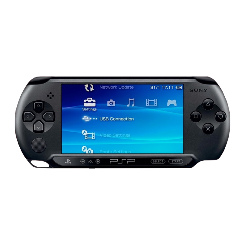 Консоль Sony PlayStation Portable Street PSP-E1xxx Black Б/У - Retromagaz