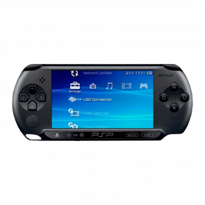 Консоль Sony PlayStation Portable Street PSP-E1xxx Black Б/У - Retromagaz