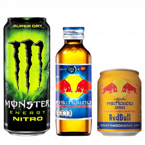 Набор Долгая Ночь (Red Bull Тайский Krating Daeng + Krating Daeng Стеклянная Бутылка + Monster Energy Nitro) Набор Долгая Ночь (Red Bull Тайский Krating Daeng + Krating Daeng Стеклянная Бутылка + Monster Energy Nitro) - Retromagaz