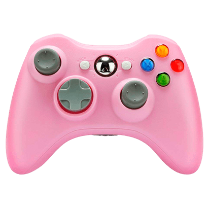 Геймпад Бездротовий Microsoft Xbox 360 Pink Б/У - Retromagaz