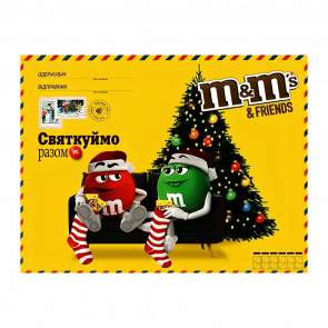 Набір M&M's Драже Friends Бандероль L 316g - Retromagaz