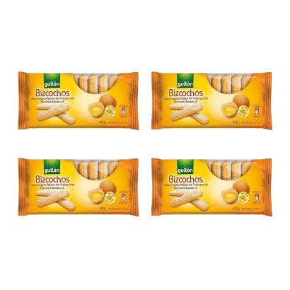 Набор Печенье 4шт Gullon Savoiardi Bizcocho 200g - Retromagaz
