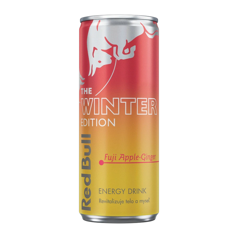 Напиток Энергетический Red Bull Winter Edition Fuji Apple & Ginger 250ml - Retromagaz