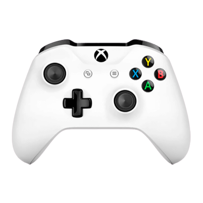 Геймпад Бездротовий Microsoft Xbox One Version 2 White Б/У - Retromagaz