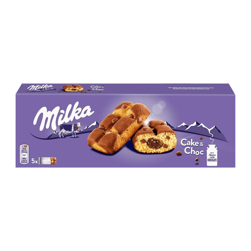 Бисквит Milka Choco & Cake 175g - Retromagaz