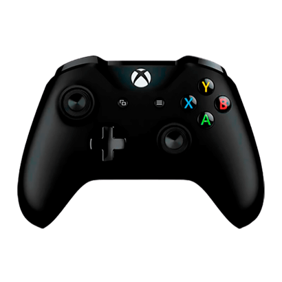 Геймпад Бездротовий Microsoft Xbox One Version 2 Black Б/У - Retromagaz