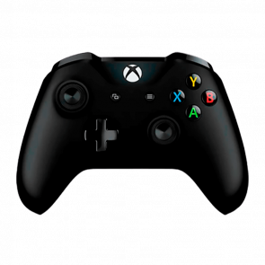 Геймпад Бездротовий Microsoft Xbox One Version 2 Black Б/У - Retromagaz