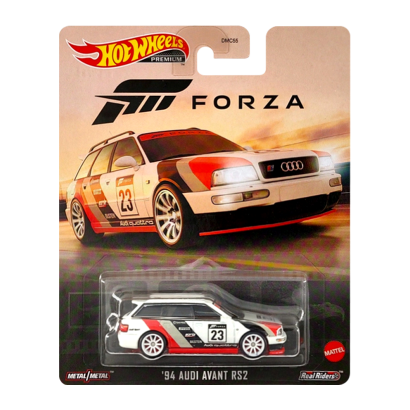 Машинка Premium Hot Wheels '94 Audi Avant RS2 Forza Horizon 1:64 DMC55/HKC32 White - Retromagaz