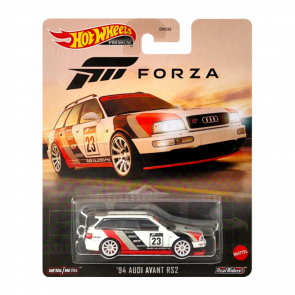 Машинка Premium Hot Wheels '94 Audi Avant RS2 Forza Horizon 1:64 DMC55/HKC32 White