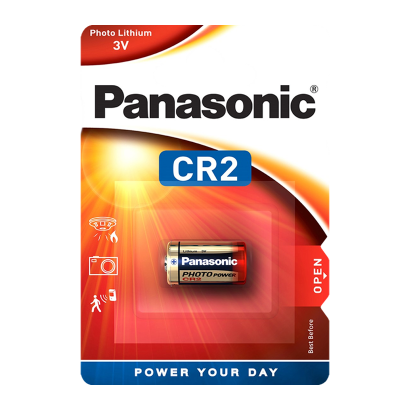 Батарейка Panasonic CR-2 Lithium - Retromagaz
